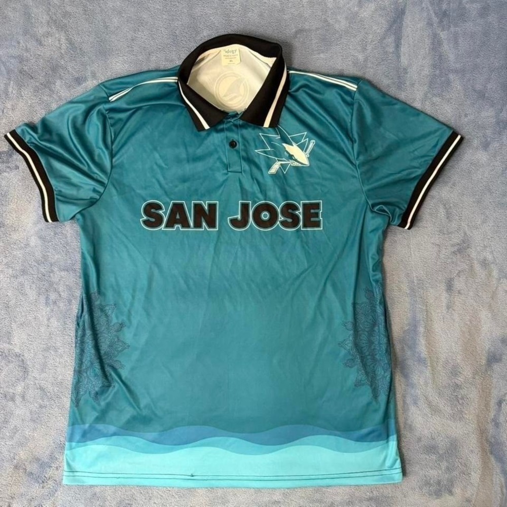 San Jose Sharks blue Jersey men Size XL